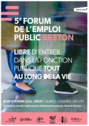 Forum de l'emploi public breton le jeudi 18 février 2024 à Brest