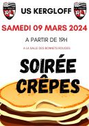 Soirée crêpes le samedi 9 mars 2024