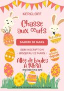 Chasse aux oeufs le samedi 30 mars 2024