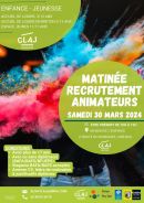 Recrutement d'animateurs par le CLAJ le samedi 30 mars 2024