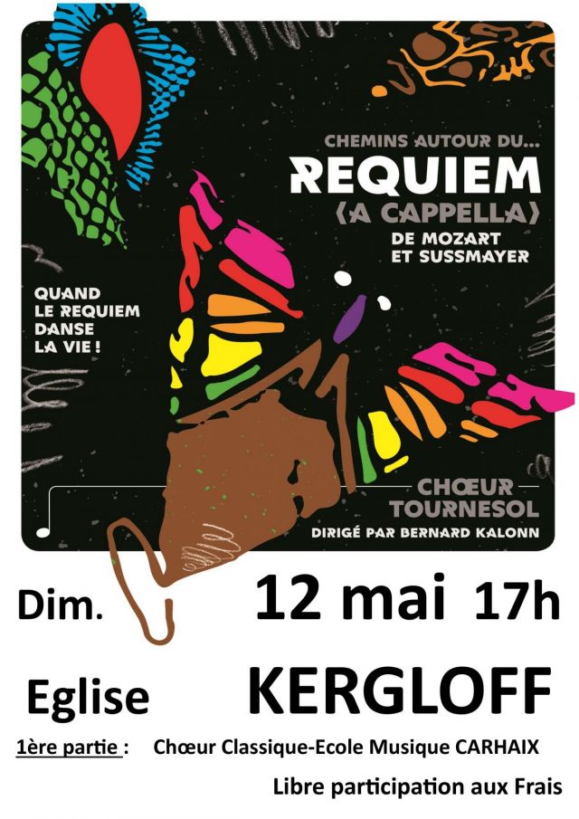 Concert Requiem de Mozart et Sussmayer le dimanche 12 mai 2024