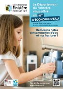 Kit économie d'eau offert par le Conseil Départemental du Finistère