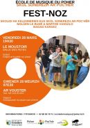 Ecole de musique du Poher Fest-noz le vendredi 28 mars 2025