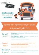 Inscriptions Transports scolaires 2025/2026