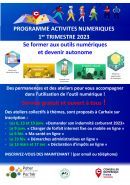 Activités numériques 1er trimestre 2023
