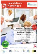 Réunion ateliers numériques le jeudi 6 avril 2023